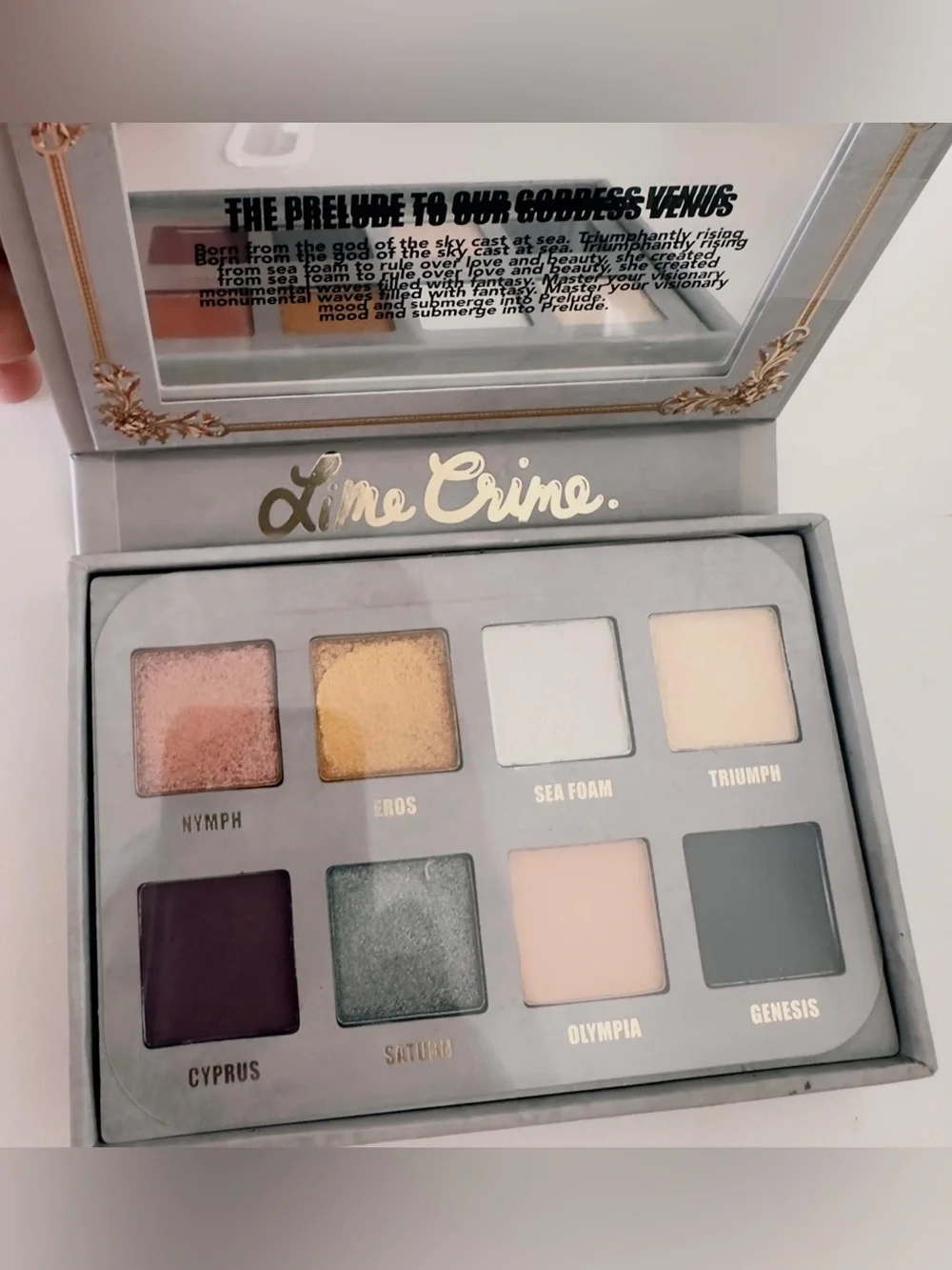 Lime Crime Prelude Chroma Eyeshadow Palette